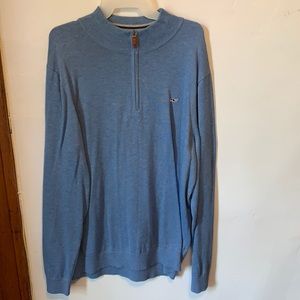 Vineyard Vines 3/4 Zip Pullover - Blue